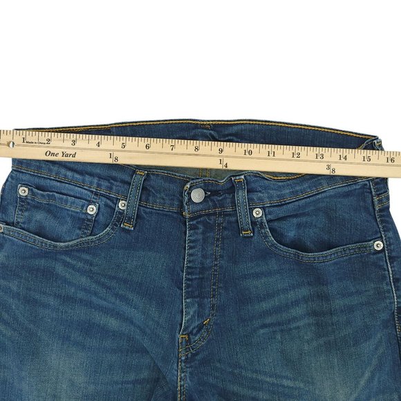 Levis 559 Jeans Relaxed Straight Stretch Men 32 x 38 Lot of 2 Dark Wash Mid Rise - Picture 11 of 12